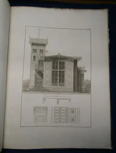 Stahlstiche zu Romberg's Zeitschrift für Praktische Baukunst 1843-1845 sf