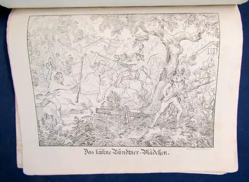Disteli Schweizerischer Bilderkalender für das Jahr 1843 Kalendarium sf