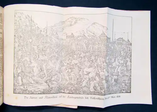 Disteli Schweizerischer Bilderkalender für das Jahr 1839 Kalendarium sf