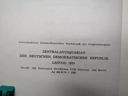 Quellen-Sammlung zum öffentl.. Recht d. deutschen Bundes 1830 Reprint 1970 js