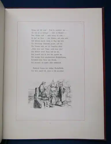 Tennyson Enoch Arden 1876 Ballade Oper Kultur illustriert v. Paul Thumann js