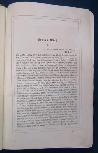 Duller Die Geschichte des deutschen Volkes EA 1840 Halbleder um 1900 js