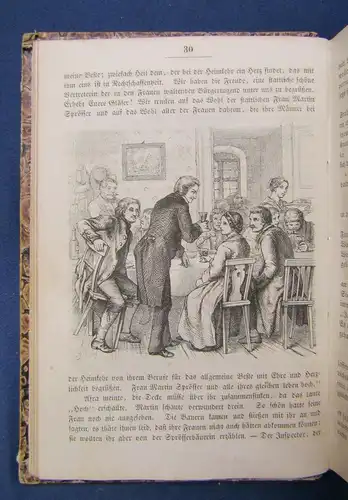 Bertholds Auerbach Volks-Kalender 1862 Beiträge von Andree u.a. illustriert js