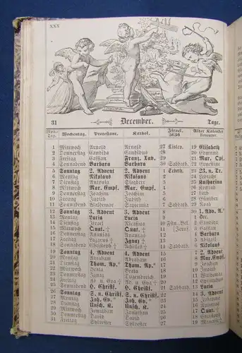 Bertholds Auerbach Volks-Kalender 1869 Beiträge von Pritzel u.a. illustriert js