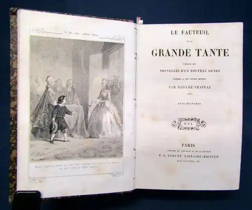 Frappaz Le Fauteuil de la Grande Tante (Der Stuhle der Großtante) um 1830 sf