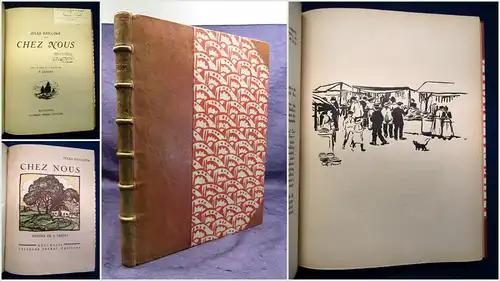 Baillods Chez Nous um 1920 Bibliophilie Landschaft Geschichten Erzählungen sf