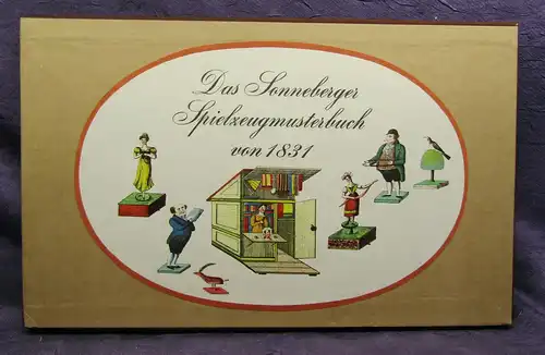 Lindner/ Bachmann Das Sonneberger Spielzeugmusterbuch 1979 Mustercharte sf