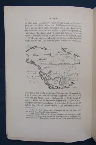 Zech Geschichte der Badischen Truppen 1809 17 Skizzen 1 Karte 1909 Militaria js