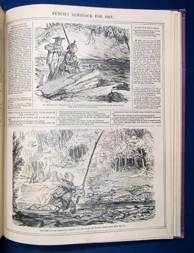 Punch's Twenty Almanacks 1842-1861 Belletristik Humor Literatur englisch sf