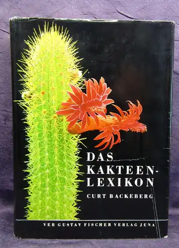 Backeberg Das Kakteenlexikon 1976 Enumeratio diagnostica Cactacearum Botanik  js