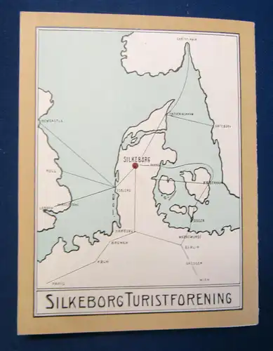 Original Prospekt der Stadt/ Gegend Silkeborg (Dänemark) 1910 Ortskunde sf