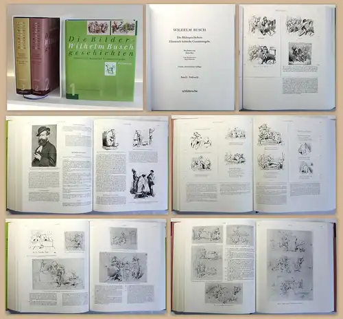 Wilhelm Busch Die Bildergeschichten Gesamtausgabe 1-3 2007 Klassiker Kinderbuch