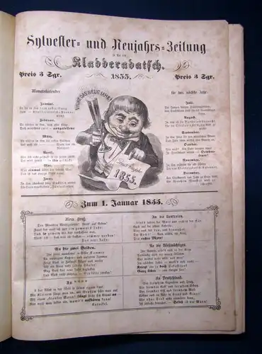 Kladderadatsch 8. Jahrgang 60. Nr. 1855 Humoristisch-satirisches Wochenblatt sf