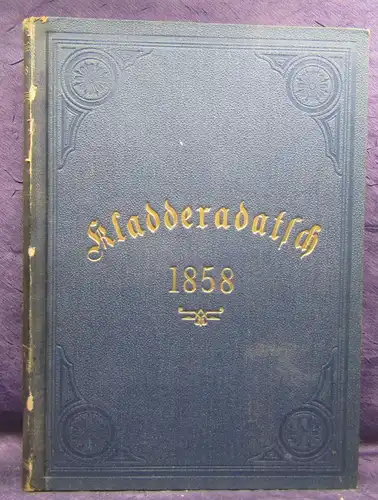 Kladderadatsch 11. Jahrgang 60. Nr. 1858 Humoristisch-satirisches Wochenblatt sf