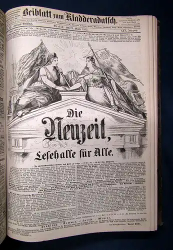 Kladderadatsch 25. Jahrgang 60. Nr. 1872 Humoristisch-satirisches Wochenblatt sf