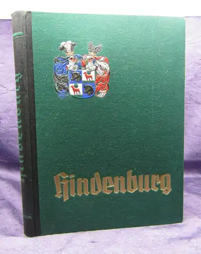 2 original Werbeblätter zum Sammelbilderalbum "Hindenburg" + Beigabe Album sf