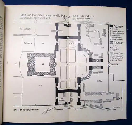 Krämer Wermsdorf - seine Schlösser, Wälder und Seen 1929 Ortschronik sf