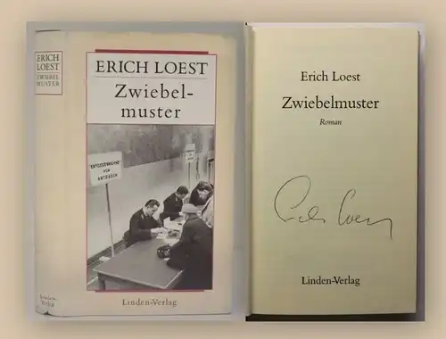 Erich Loest Zwiebelmuster 1994 Weltliteratur Roman Belletristik xy