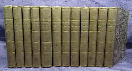 Hoffmann Gesammelte Schriften. 12 Bde 1844-1845 Belletristik Klassiker Roman sf