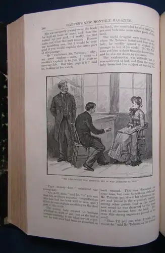 Harpers New Monthly Mgazine Volume LXI June to November 1880 Belletristik js