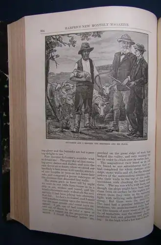 Harpers New Monthly Mgazine Volume LXI June to November 1880 Belletristik js