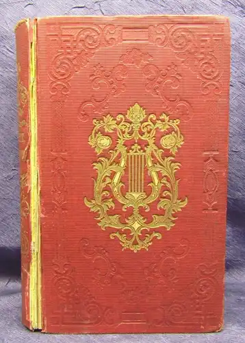 Prutz Gedichte 1852 Gedichte Belletristik Unterhaltung Literatur  js