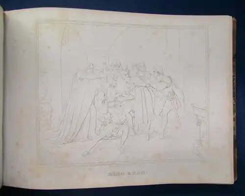 Gallerie zu Shakespear´s Dramatischen Werken 106 gestochene Taf. o.J. um 1845 js