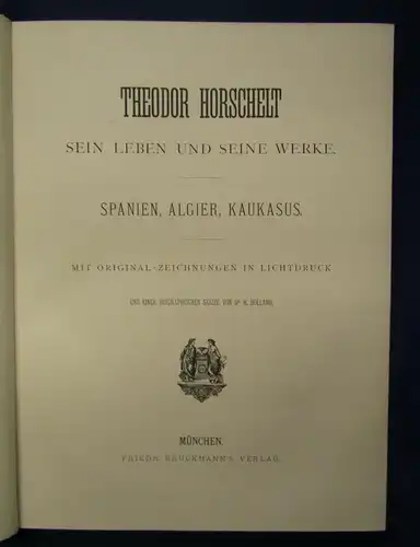 Theodor Horschelt Sein Leben und seine Werke um 1970 Or. Zeichnungen js