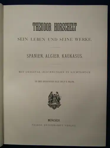 Theodor Horschelt Sein Leben und seine Werke um 1970 Or. Zeichnungen js