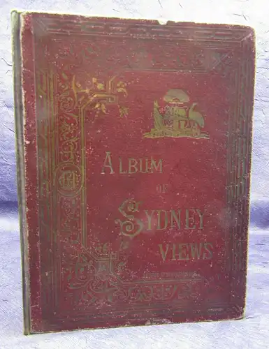 Leporello von Sydney Views um 1890 Ortskunde Australien Architektur sf