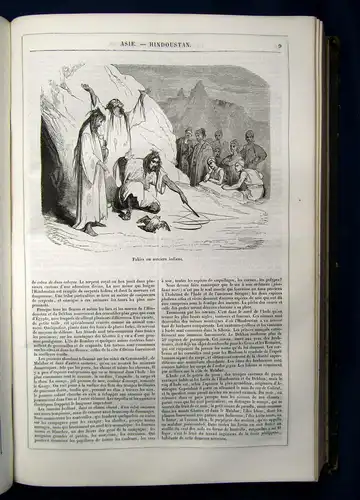 Geographie Universelle de Malte - Brun 2 Bde um 1860 illustriert Gustav Dore sf