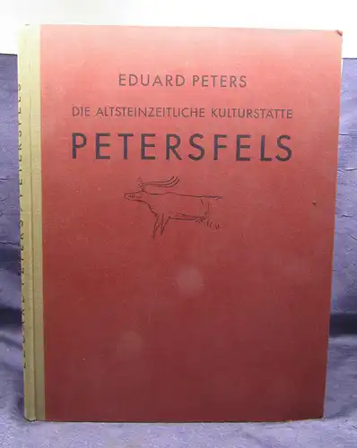 Schmidt/ Peters Monographien zur Urgeschichte des Menschen 1930 Geschichte sf