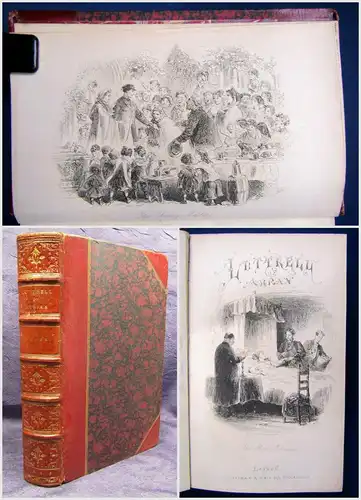 Lever Luttrell of Arran 1865 illustriert von Phiz Erstausgabe Handeinband sf