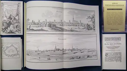 Wüthrich Merian Topographia Germaniae 1965 Faksimile Brandenburg 1652 js