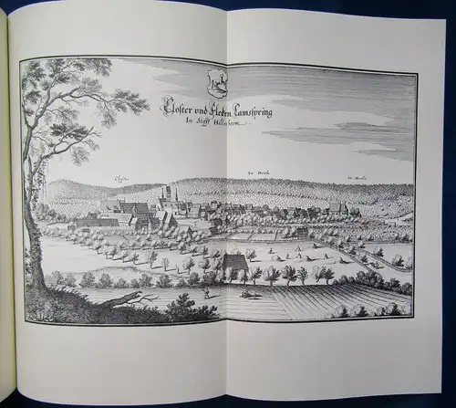 Merian Topographia Germaniae 1653 Faksimile Niedersachsen 1962 Ortskunde js