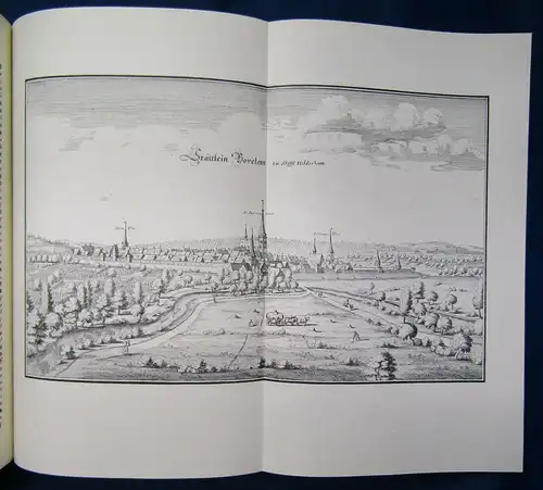 Merian Topographia Germaniae 1653 Faksimile Niedersachsen 1962 Ortskunde js