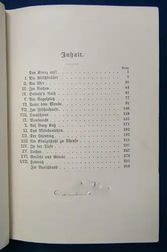 Wolff Lurlei Eine Romanze 1902 Belletristik Klassiker Sprache Literatur  js
