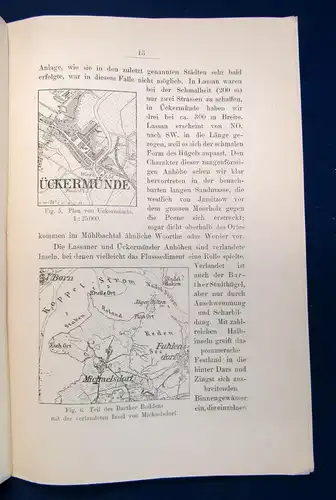 Deecke Die Beziehung der vorpommerschen Städte zur Topographie 1905 sf