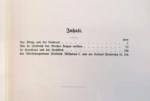 Adami Aus der Zeit Friedrich des Großen o. J. Erzählungen Geschichte sf