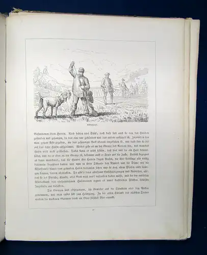 Hammer Hubertus Bilder 1856 selten Erstausgabe Album für Jäger & Jagdfreunde sf