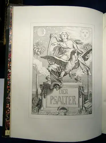 Der Psalter 1875 mit Zeichnungen von Führich & Holzschnitte von Oertel sf