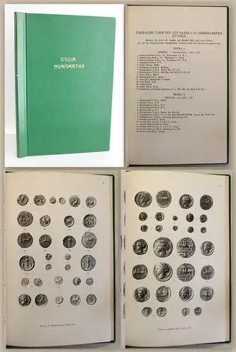 Cicilia Numismatika Sizilische Münzen des Altertums um 1910 Nachdruck Münzwesen