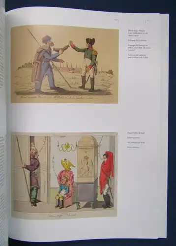 Napoleon im Spiegel der Karikatur Sammlungskatalog 4 Sprachen 1998 Militaria js