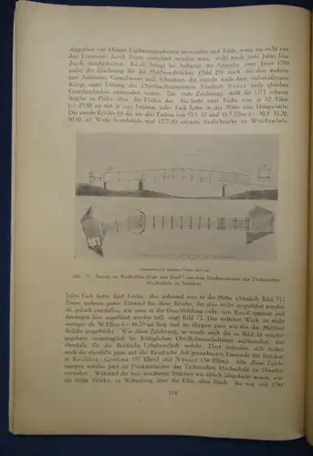 Deil Die Baugeschichte der alten Meißner Elbbrücke 1916 Entwicklung Wissen js