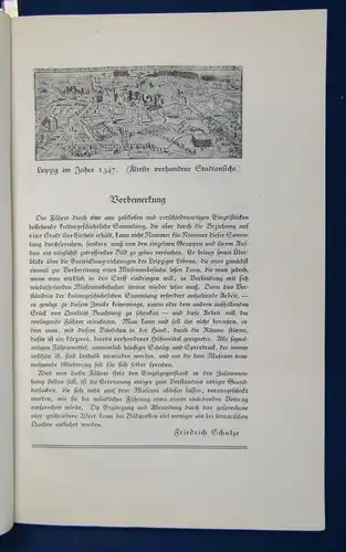 Schulze Leipziger Museumsführer Das Stadtgeschichtliche Museum 1922 Sachsen js