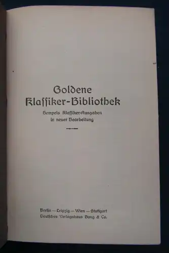 Waetzold Heinrich von Kleists Werke 6 Bände ein 2 Büchern o.J. ca. 1900 js