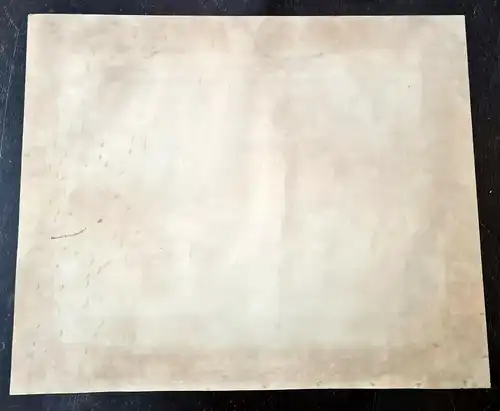 Wilh. Heuer Kol. Lithographie mit gelblichem Tondruck "Helgoland" um 1860 sf