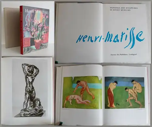 Henri Matisse Paintings and Sculptures in Soviet Museums 1990 Katalog Malerei xz