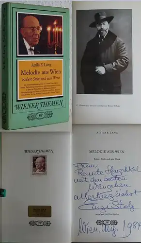 Láng Melodie aus Wien Robert Stolz und sein Werk 1980 Biografie Komponist xz