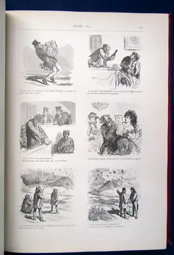 Halevy Douze Annees Comiques Par Cham 1868- 1879 1,000 Gravures 1880 js